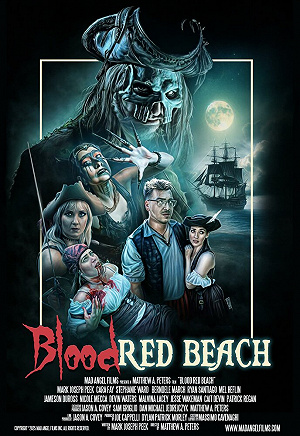 Кроваво-красный пляж